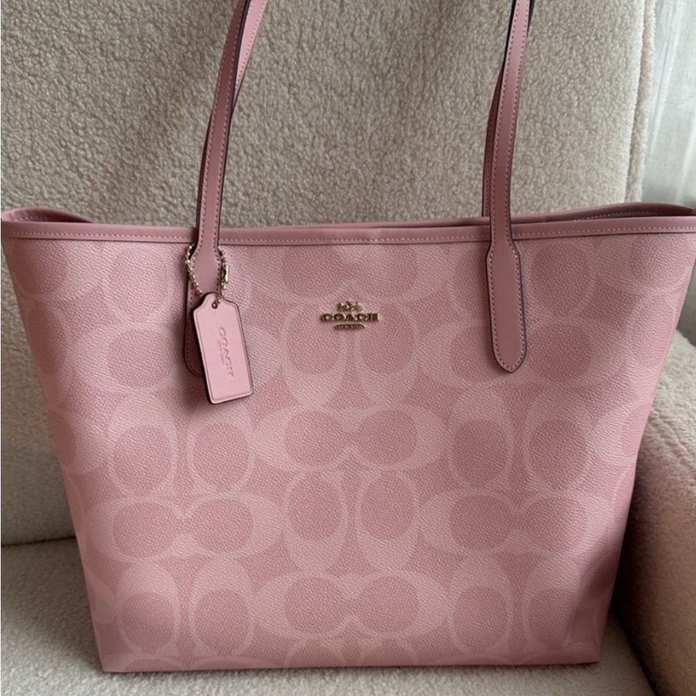 Coach Powder Pink Tote